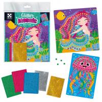 Набір для творчості з блискучою мозаїкою «Русалонька та Медуза» Vladi Toys VT4511-13