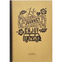 Блокнот крафт Enjoy Journey, 80 аркушів Fresh 18382-18389