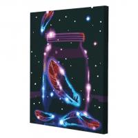 Картина по номерах зі світлодіодною підсвіткою Мрія 40x50 см Riviera Blanca ГР-019