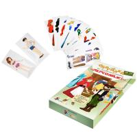 Гра навчальна Одягалка Персонажі (з багаторазовими наліпками) Умняшка 1906