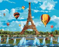 Картина за номерами Міський пейзаж: місто любові Ідейка KHO2179