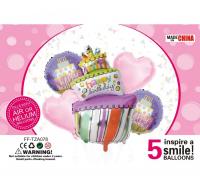 Набір надувних куль Торт MiC FF-TAZ078