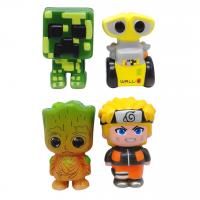 Сквіш антистрес, герої мультиків, мікс, 1 штука MIC MS24-12-412