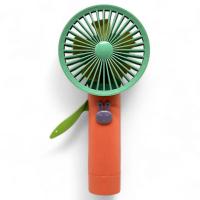 Вентилятор ручний (висота - 19 см), зелений MIC KD097