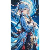 Картина по номерах Аніме. Геншин Імпакт: Аяка 40x70 см Origami LW30400