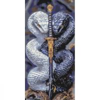 Алмазна мозаїка Стражі меча 40х80 см Origami OD5136