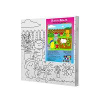 Дитячий набір для розпису Працьовиті котики, 25х25 см Riviera Blanca КА-087