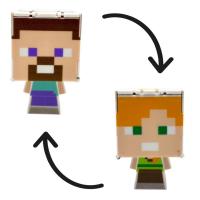 Герой-трансформер Майнкрафт/MINECRAFT (вид 5) в коробці MIC A111/2/3/4/5/6/8/9