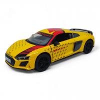 Машинка Kinsmart Audi R8 Coupe 5, жовта Kinsmart KT5422FW