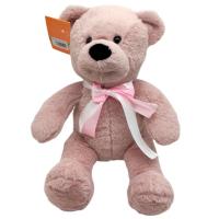 Мʼяка іграшка Ведмедик Тедді 35 см (ТЕМНО-РОЖЕВИЙ) Копиця 00027-15