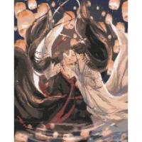 Алмазна мозаїка Аніме. Засновник демонічного шляху 40х50 см Origami OD3119