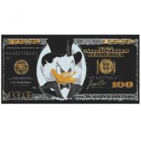 Алмазна мозаїка Скрудж Макдак, долар чорний 80х40 см Origami OD3287