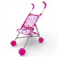 Візок-тростина для ляльок (МАЛИНОВИЙ) MIC 3288A