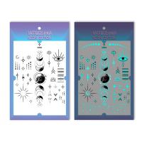 Тимчасові тату неонові Night Snow (21x15 см) Tattooshka LB-166