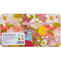 Олівець 12 кольорів CRМ555-12 Metal elastico "С"  Квіти