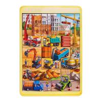 Деревʼяний тетріс Будівельний майданчик (великий) Ubee ПСД127