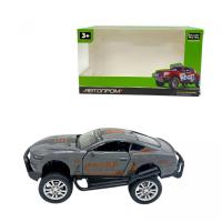 МАШИНА АВТОПРОМ 1:32 ВСЮДИХІД MUSTANG COBRA (СІРИЙ) Автопром AP74174