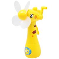 Ручний вентилятор Жирафа 18 см (жовтий) MIC T19