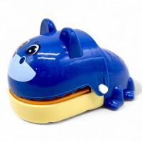 Іграшка-кусачка Зубастик: Песик Бульдог, міні, (синій) MIC X023-83C