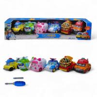 Набір машинок Робокар Полі з викруткою (6 шт) MIC 3759