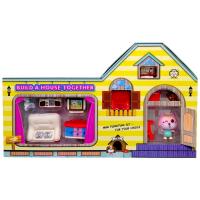 Набір кімната іграшкова з меблями Нappy Family (ЖОВТИЙ) mr.Manx HY-067A