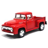 Машинка металева Ford F-100Pickup 1956, червоний Kinsmart KT5451W