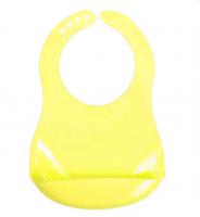 Фартух нагрудний з кишенею на застібці (жовтий) Lindo Ф 932