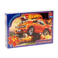 Пазли Hot Wheels, 35 елементів + плакат Gtoys FW701