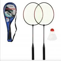 Бадмінтон (2 ракетки) + воланчик (ЧЕРВОНИЙ) Bosaite C34433