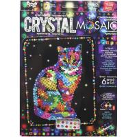 Набір для креативної творчості CRYSTAL MOSAIC, Киця Dankotoys CRM-02-01,02,03,04...10