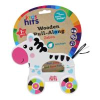 Деревʼяна іграшка-каталка Wooden Pull-Along: Зебра Kids hits KH20/010