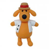 Іграшка-антистрес Песик, піна, світло коричневий MIC C66718