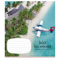 Зошит учнівський "Enjoy this moment" 012-2896L-4 в лінію, 12 аркушів