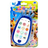 Телефон (пісні, цифри, фрази, скоромовки, загадки, казки) СИНІЙ MIC 72161