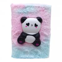 Блокнот хутряний, мʼякий А5 зі сквішем вид 3 MIC M18139