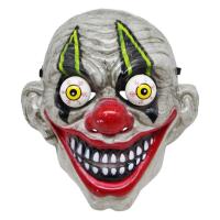 Маска пластикова Клоун з очима на резинці MIC AA3741
