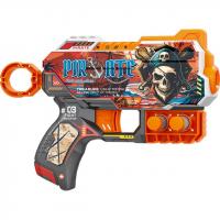 Пістолет іграшковий Пірати, механічний, з мʼякими набоями, 20 см Fast Pioneer BH122