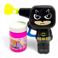 Міні пістолет з мильними бульбашками, 11 см Супергерої (БЕТМЕН) MIC KA-23-252