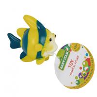 Дитяча іграшка для купання "Бризкаючі тропічні рибки" 8751_жовто-блакитна