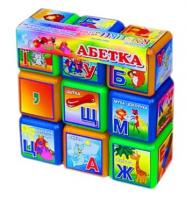 Кубики Абетка 9 штук (укр) M.Toys 06041
