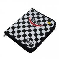 Тека обʼємна на блискавці Смайл А5+ Апельсин АП-1001