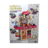 Кухня з посудом (батар.муз.світ.пар.тече вода,їжа змінює колір, мікс видів) MIC MJL-D709