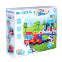 Конструктор Майстер: Залізниця (76 деталей) Maximus 5208