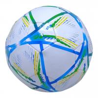 Мʼяч футбольний, дитячий, PVC, розмір 5 (зелено-блакитний) MIC C70145