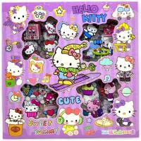 Наліпки Hello Kitty (100 аркушів 6х6 см з наліпками) вид 2 MIC C70931