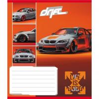 Зошит учнівський "Дріфт" 024-550368K-3 в клітинку, 24 аркуші