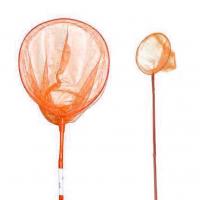 Сачок бамбуковий круглий, помаранчевий (90 см) MIC SA2280