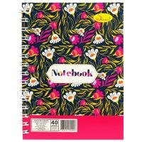 Блокнот А6 АП-1710, 40 аркушів, пружина збоку Вид 6