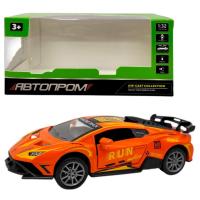 Машина металева Автопром. Ford mustang: COBRA, ПОМАРАНЧЕВА Автопром AP74183