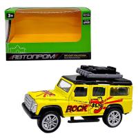 МАШИНА АВТОПРОМ, LAND ROVER DEFENDER (ЖОВТИЙ) Автопром AP7437